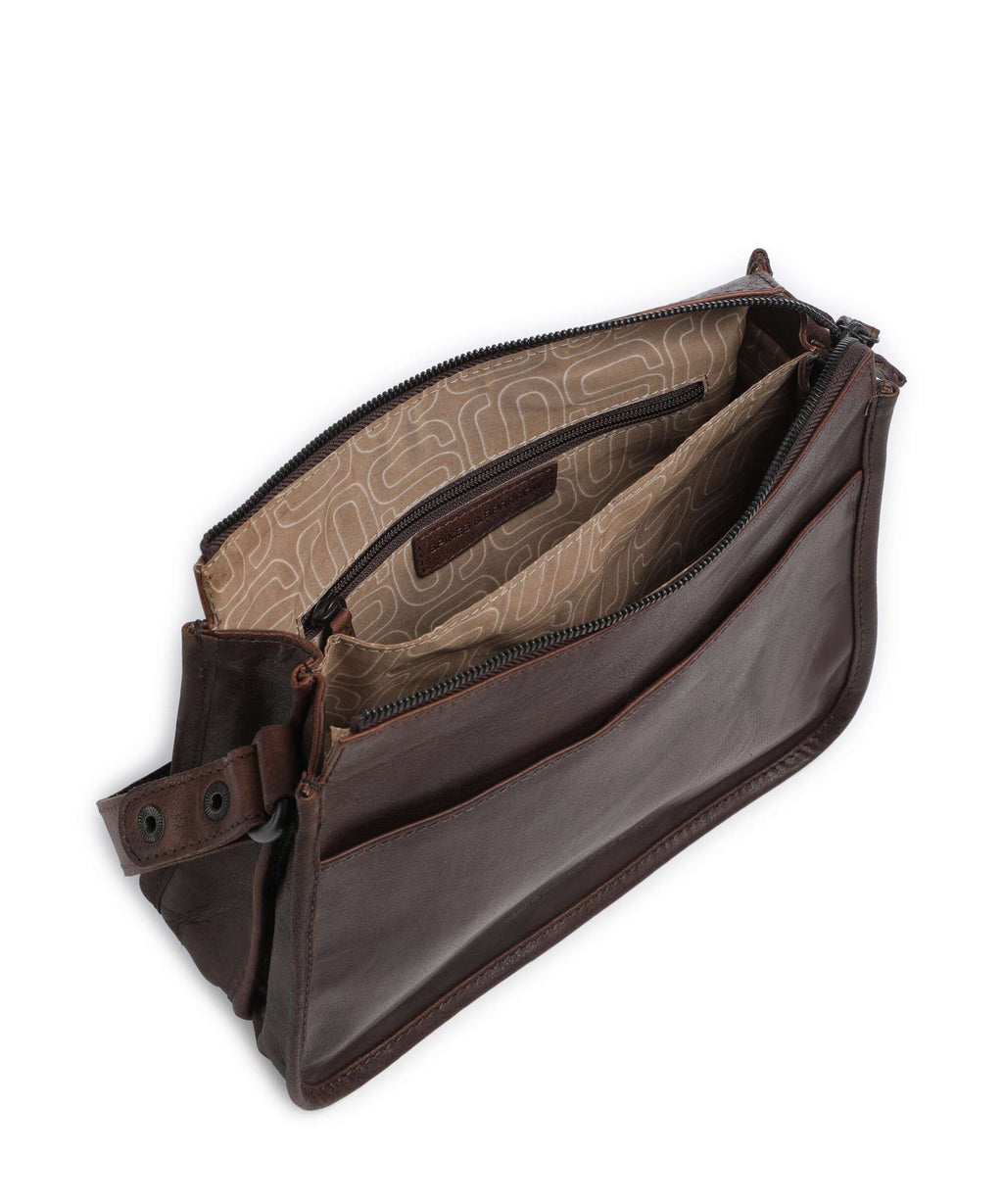 Spikes & Sparrow Bronco Chanice Shoulder bag dark brown