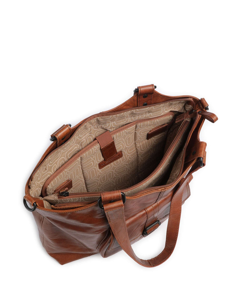Spikes & Sparrow Bronco Kalynn Tote bag brandy