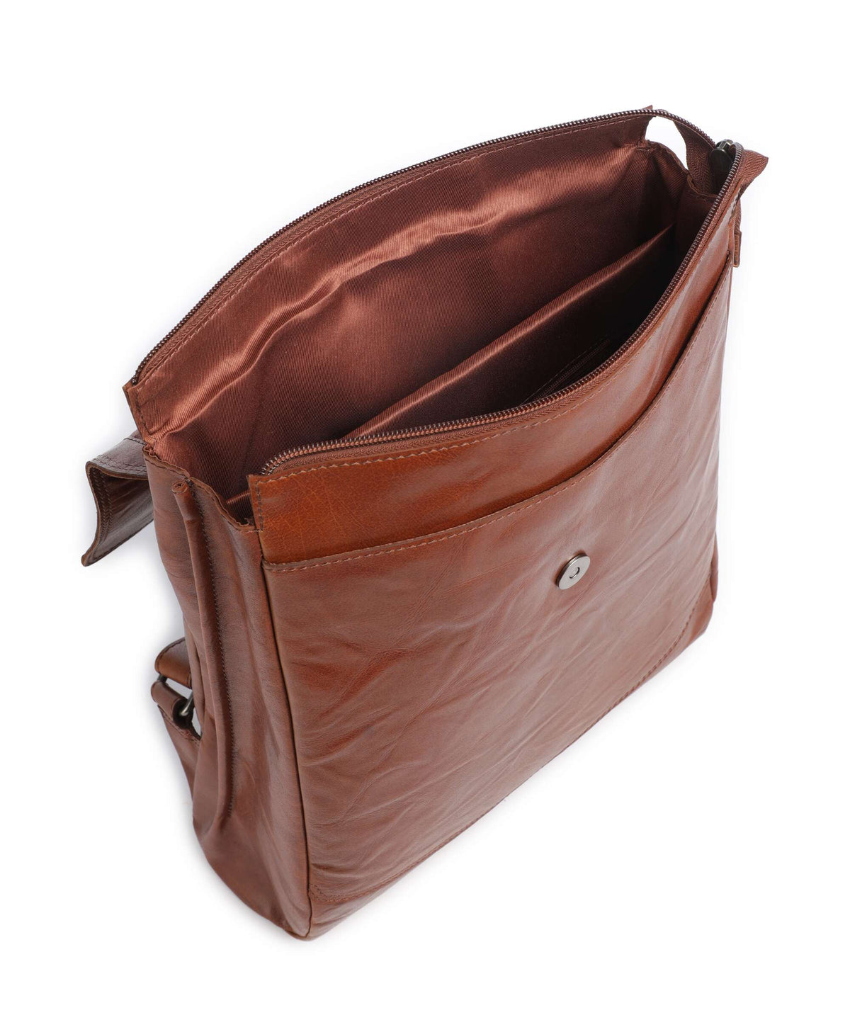 Spikes & Sparrow Bronco Marlotte Laptop backpack brandy