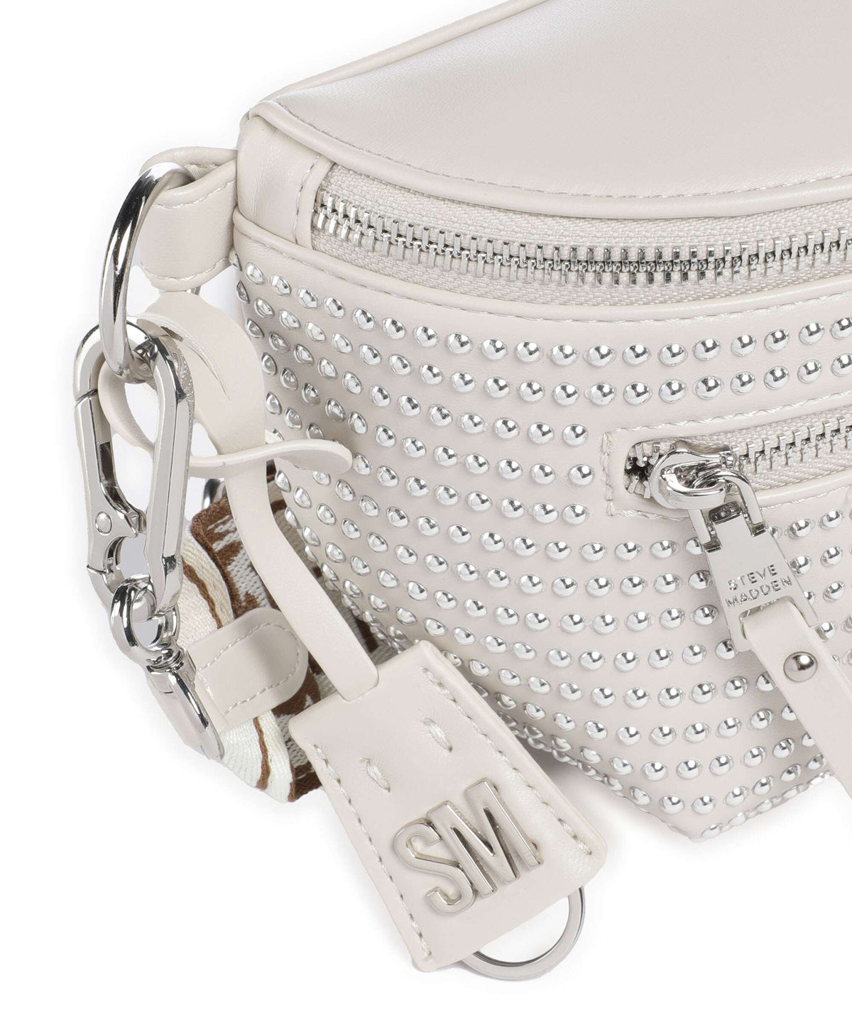 Steve Madden BCLARKES Crossbody bag bone/silver